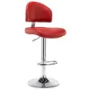 Image de vidaXL Tabouret de bar Rouge bordeaux Similicuir249651
