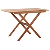 Image de Vidaxl Table De Jardin 110x67x74 Cm Bois D'acacia Massif