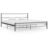 Image de vidaXL Cadre de lit sans matelas noir métal 180x200 cm284688