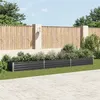 Image de vidaXL Lit surélevé de jardin Acier galvanisé 480x80x45 cm Anthracite47067