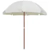 Image de vidaXL Vidaxl Parasol Avec Mât En Acier 240 Cm Sable
