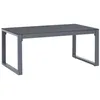 Image de vidaXL Table basse 90x50x40 cm Aluminium47254