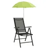 Image de vidaXL Parasols de chaise de camping 2 pcs Vert 105 cm47935