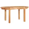 Image de vidaXL Table basse 90x50x45 cm Bois de teck solide48027