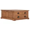 Image de vidaXL Table basse 68x68x30 cm Bois de teck solide286274