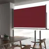 Image de vidaXL Auvent latéral rétractable de patio 160x300 cm Rouge