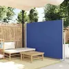 Image de vidaXL Auvent latéral rétractable de patio 170x300 cm Bleu48366