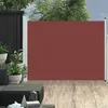 Image de vidaXL Auvent latéral rétractable de patio 140x500 cm Marron