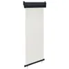 Image de vidaXL Auvent latéral de balcon 65x250 cm Crème