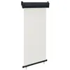 Image de vidaXL Auvent latéral de balcon 85x250 cm Crème48407