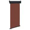 Image de vidaXL Auvent latéral de balcon 85x250 cm Marron48411