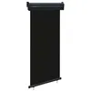 Image de vidaXL Auvent latéral de balcon 105x250 cm noir