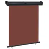 Image de vidaXL Auvent latéral de balcon 145x250 cm Marron