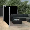 Image de vidaXL Auvent latéral rétractable Noir 100 x 600 cm48442