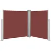 Image de Vidaxl Auvent LatÃ©ral RÃ©tractable Marron 140 X 600 Cm