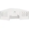 Image de Vidaxl Tente De RÃ©ception Et Parois LatÃ©rales 4x6 M Blanc 90 G/MÂ²