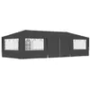 Image de vidaXL Tente de réception et parois latérales 4x9 m Anthracite 90 g/m²48539