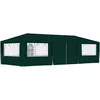 Image de vidaXL Vidaxl Tente De Réception Avec Parois Latérales 4x9 M Vert 90 G/M?