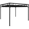 Image de vidaXL Vidaxl Chapiteau De Jardin Avec Auvent Rétractable 3x3 M Anthracite