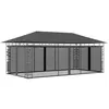 Image de vidaXL Belvédère avec moustiquaire 6x3x2,73 m Anthracite47974