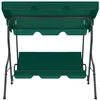 Image de vidaXL Vidaxl Balancelle De Jardin Vert 170 X 110 X 153 Cm Tissu