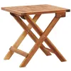 Image de vidaXL Table pliable de jardin 40x40x40 cm Bois d'acacia massif 46005