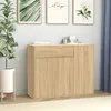 Image de vidaXL Buffet Chêne sonoma 88x30x70 cm Bois d'ingénierie800678