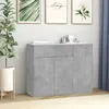 Image de vidaXL Buffet Gris béton 88x30x70 cm Bois d'ingénierie800679