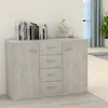 Image de vidaXL Buffet Gris béton 88x30x65 cm Bois d'ingénierie800688