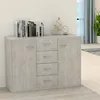 Image de vidaXL Buffet Gris bÃ©ton 88x30x65 cm Bois d'ingÃ©nierie