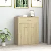 Image de vidaXL Buffet Chêne sonoma 60x30x75 cm Bois d'ingénierie800714