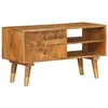 Image de vidaXL Meuble TV 85x35x47 cm Bois massif de manguier285855
