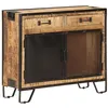 Image de vidaXL Buffet 80x31x71 cm Bois de manguier massif brut