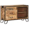 Image de vidaXL Buffet 100x31x60 cm Bois de manguier massif brut285894
