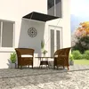 Image de vidaXL Auvent rétractable 100x150 cm Anthracite