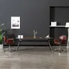 Image de vidaXL Chaise pivotante à manger Marron Similicuir