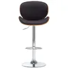 Image de vidaXL Tabouret de bar Noir Similicuir287409