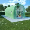 Image de vidaXL Serre 9 m² 4,5x2x2 m48165