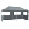 Image de vidaXL Tente de réception pliable avec 4 parois 3x6 m Acier Anthracite48867