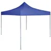 Image de vidaXL Tente de réception pliable 2x2 m acier bleu