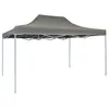 Image de vidaXL Tente de réception pliable 3x4 m Acier Anthracite