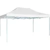 Image de vidaXL Vidaxl Tente De Réception Pliable Professionnelle 3x4 M Acier Blanc