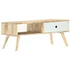 Image de vidaXL Table basse 90x50x40 cm Bois de manguier massif286482