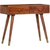 Image de vidaXL Vidaxl Table Console 90x35x76 Cm Bois D'acacia Massif