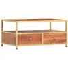 Image de vidaXL Table basse 90 x 50 x 40 cm Bois d'acacia massif286187