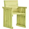 Image de vidaXL Vidaxl Chaise De Jardin Bois De Pin Imprégné