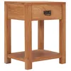 Image de vidaXL Table de chevet 35x35x50 cm bois de teck massif287231