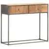 Image de vidaXL Table console 90x30x75 cm Bois de récupération massif286531