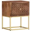 Image de vidaXL Table de chevet 40 x 30 x 50 cm Bois de manguier massif286554