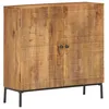 Image de Vidaxl Buffet 75 X 30 X 75 Cm Bois De Manguier Massif